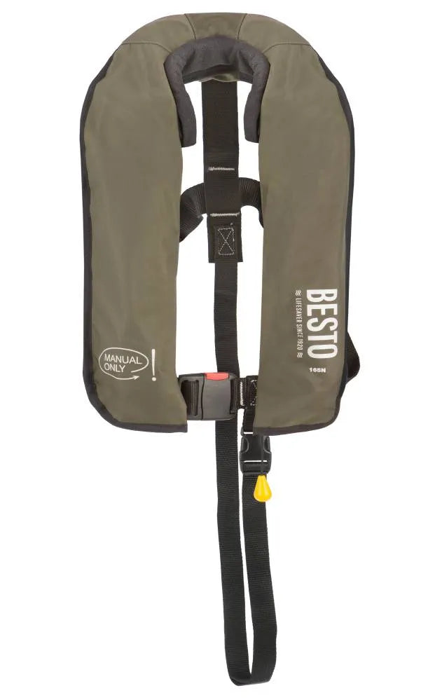 BESTO gilet manuel 165N vert 