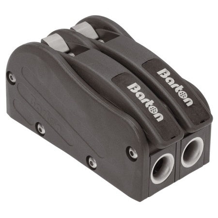 Bloqueur Barton Marine aluminium inox pour cordages voilier performant.