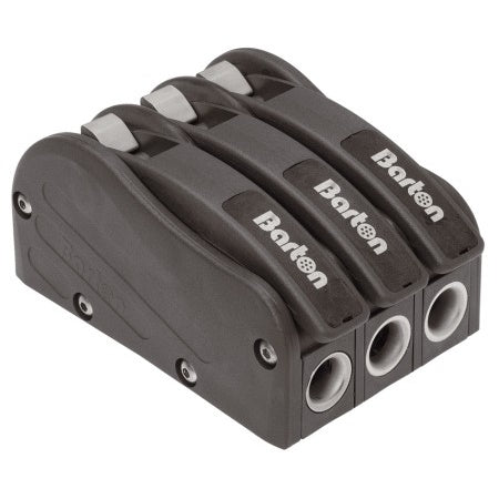 Bloqueur Barton Marine aluminium inox pour cordages voilier performant.