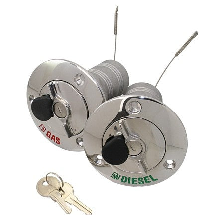 Bouchon de pont verrouillable inox pour bateau