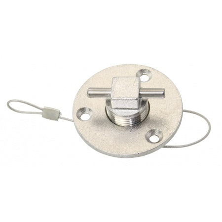 Bouchon de nable inox avec vis carrée EK11590 marin.