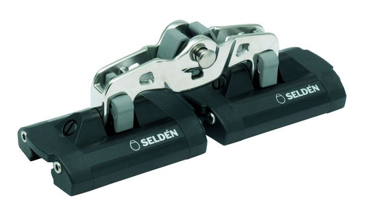CHARIOT DOUBLE AUTO-VIREUR RAIL SELDEN HIGH BEAM 30 MM
