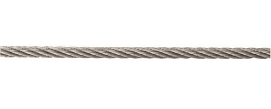 Câble inox 3 mm RVS316 7x7 nautique