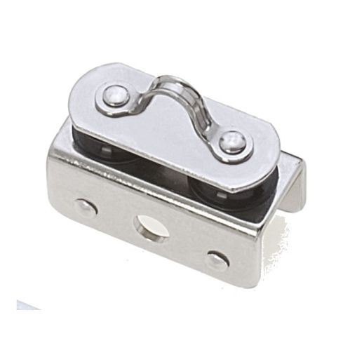 Chariot Viadana 24.18 inox 4 poulies rail 18 mm