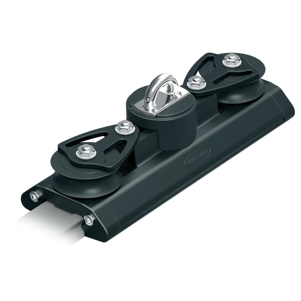 Chariot de rail Ronstan Serie 42 avec platine pontet et poulies de controle – RC14214
