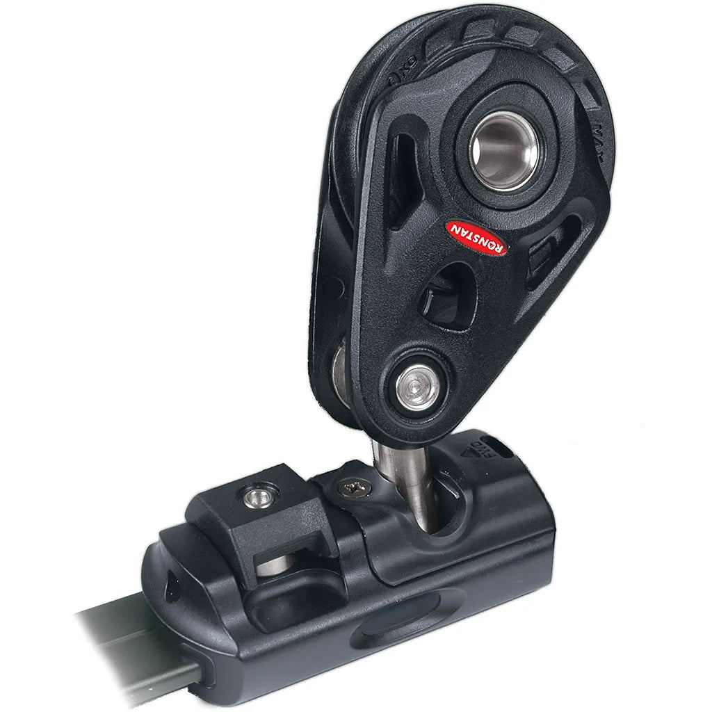 Coulisseau de foc Ronstan serie T-32 réa acétal 60 mm Cordage Max 12 mm