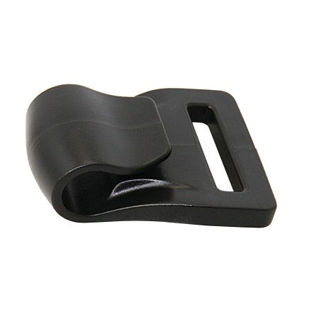 Crochet de sangle plastique pour bande 25 mm.