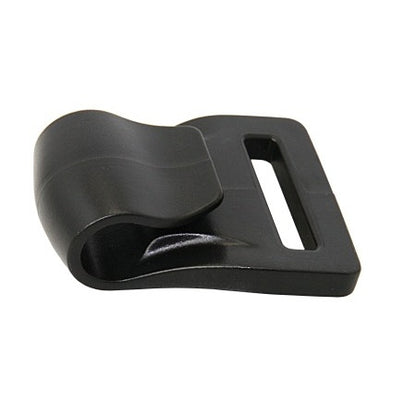 Crochet de sangle plastique pour bande 25 mm.