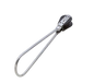 Cuillère de trapèze poulie simple cordage max 6 mm Viadana 53.26