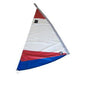 TOPPER voile 4,2 m² Blanc rouge bleu Hyde Sails