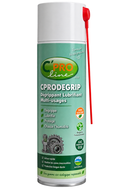 Dégrippant lubrifiant écologique aérosol 400ml accastillage bateau biodégradable
