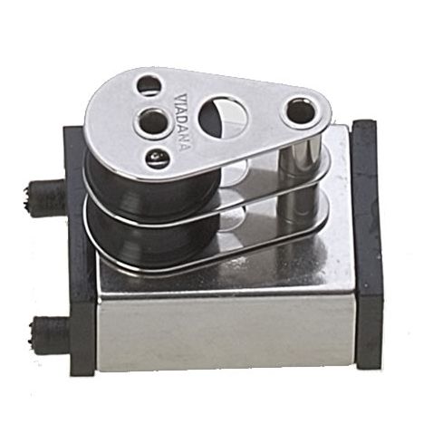 Embout inox poulie double rail 25mm Viadana 24.50