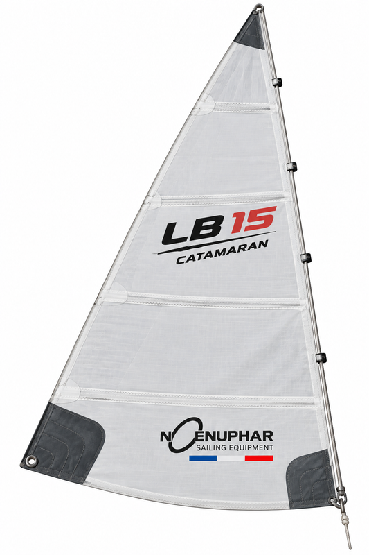 Foc compatible catamaran LB 15 Boutemy Dacron Nenuphar 2076