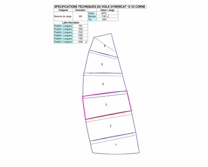 GD VOILE NC 12 A CORNE COMPATIBLE 245 G
