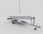 Taud de dessus pour Open 5.00 en polyester enduit PVC