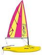 Grand-voile Funboat originale Laser Performance