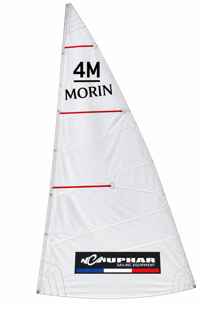 Grande voile en dacron pour deriveur 4M Morin Nenuphar 2248