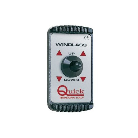 interrupteur guindeau Quick bateau commande tableau bord noir marin durable
