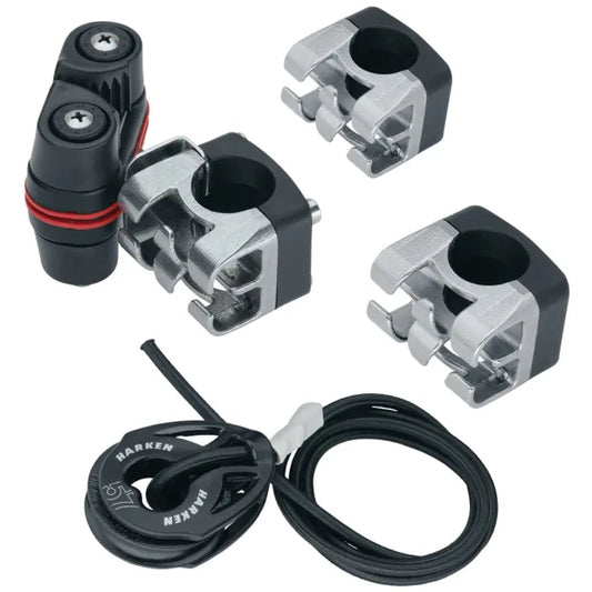 Kit Harken poulies guidage double ligne bateau