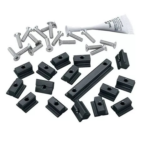 Kit montage rail AA CB gorge ronde Laser 16
