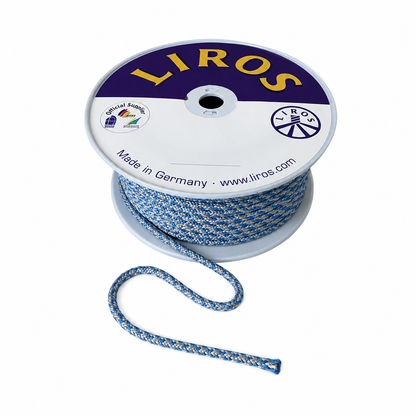 Liros Herkules Vision de 6mm Bleu-Gris Bobine 100 m