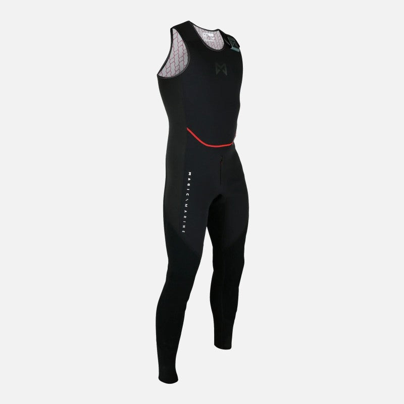Long John néoprène homme Racing 3 mm voile performance hiver.