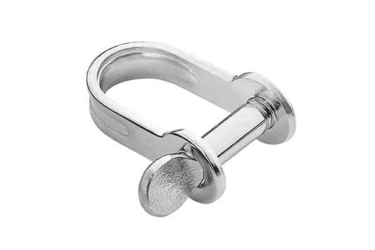 Manille inox Blue Wave D-shaped gréement marin