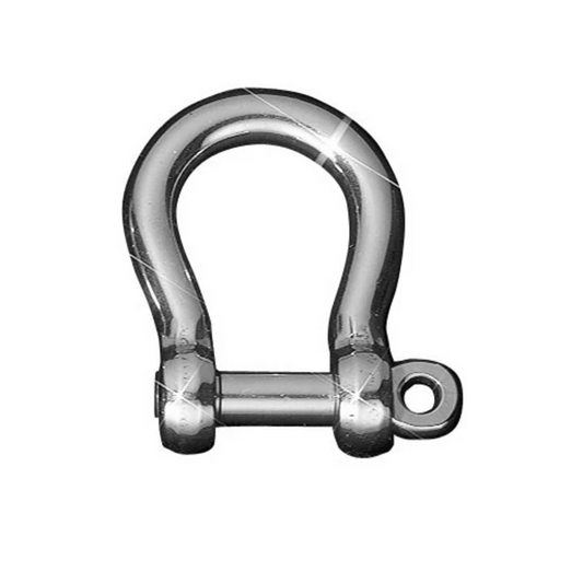 Manille lyre 8 mm Sprenger inox forgé pour haubans et étai Hobie