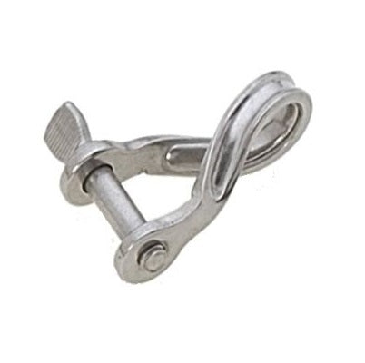 Manille torsadée inox Viadana 27.10 axe 4 mm BRL 550 kg.