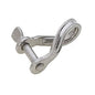 Manille torsadée inox Viadana 27.10 axe 4 mm BRL 550 kg.