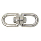 Manilles pivotantes ou Emérillons à manilles Inox A4 moulé L 50-115 mm