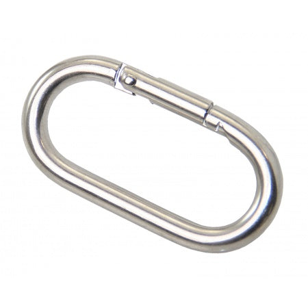 Mousqueton standard Ovale Inox A4 L 50-60 mm
