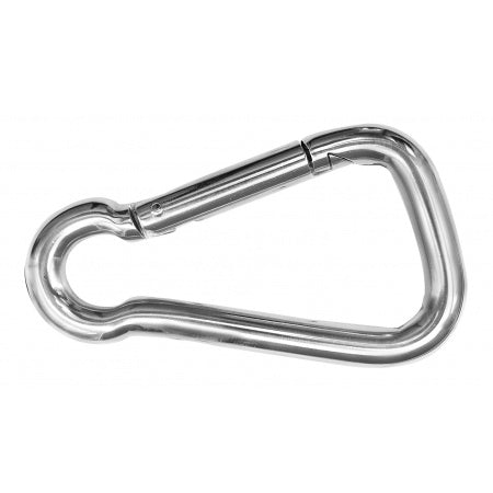 Mousqueton standard asymétrique Inox A4 L 50-120 mm