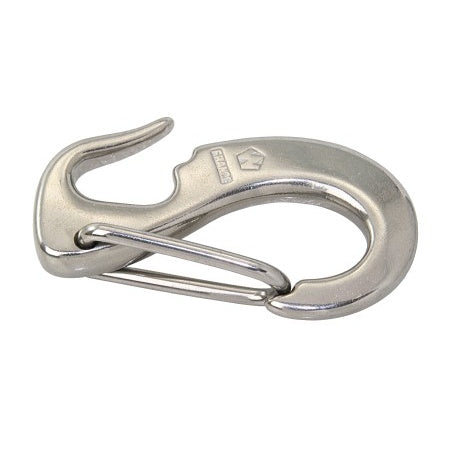 Mousqueton à piston inox WICHARD AISI316L voile marine