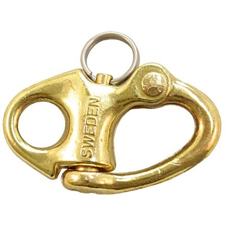 Mousquetons laiton oeil fixe L 30-70 mm SWEDEN