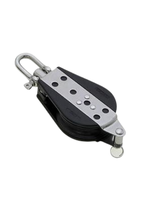 Poulie simple Viadana 76 mm avec ringot