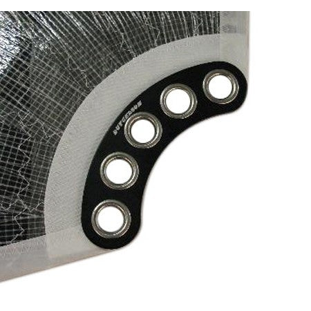 Plaque point d’écoute RUTGERSON aluminium courbée voile robuste