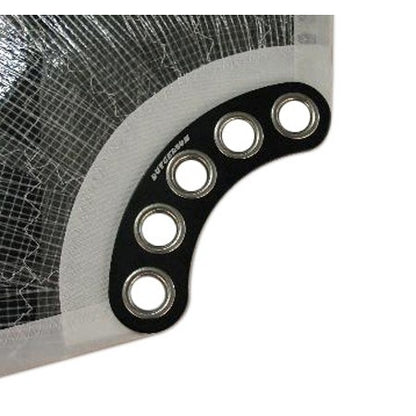 Plaque point d’écoute RUTGERSON aluminium courbée voile robuste