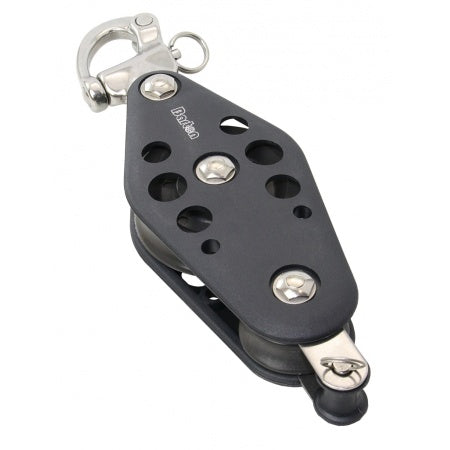 Poulie violon mousqueton ringot Cruiser Barton 54 mm 63 mm 70 mm