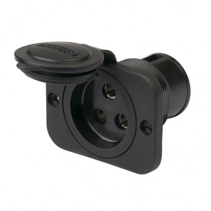 connecteur MARINCO 70A noir 3 pôles étanche