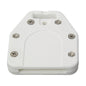 Protection plastique fourreau latte avec vis inox.
