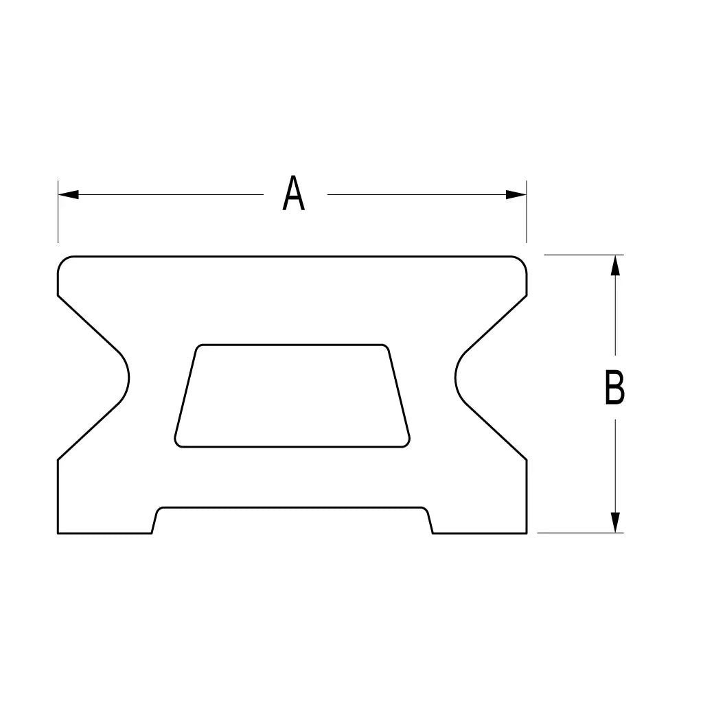 Rail de mat 26mm – Ronstan RC1261 L 2m