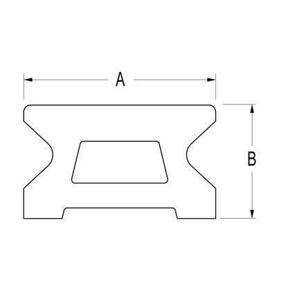 Rail de mat 26mm – Ronstan RC1261 L 2m