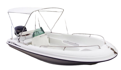 Rigiflex Cap 400 bateau de plaisance plastique PU pas cher balade famille