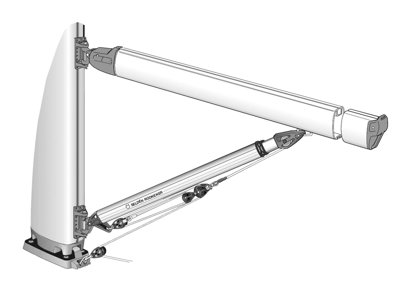 Rodkicker – Hale-bas rigide Selden