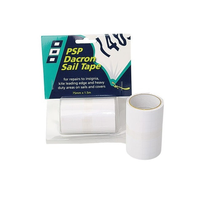 Ruban adhésif Dacron Insignia PSP Marine Tapes blanc 75 mm