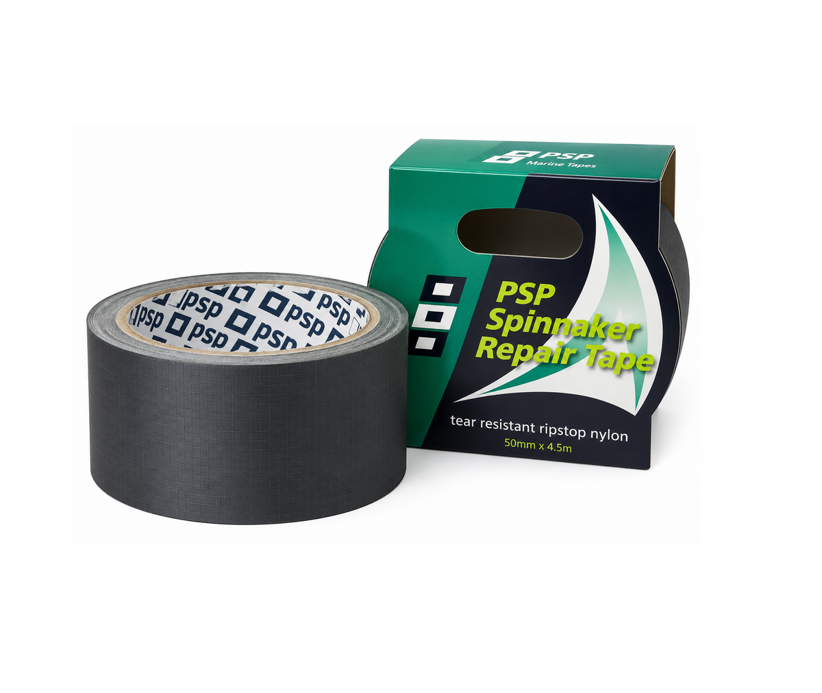 Ruban adhésif de réparation pour spi PSP Marine Tapes 50 mm – Charbon
