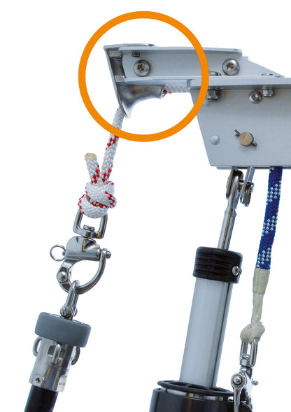 Support Gennaker pour greement a tete de mat