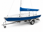 TAUD DE BOME COTON-POLYESTER POUR LUDIC hobie cat