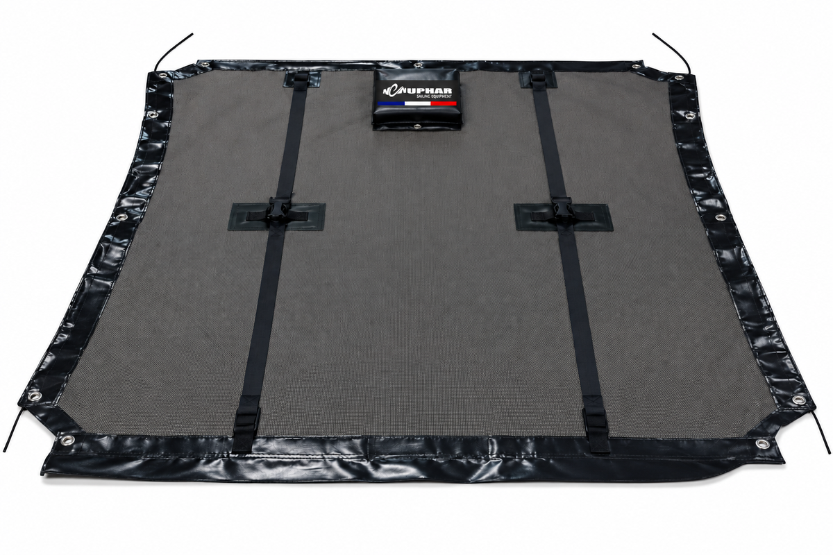 TRAMPOLINE COMPAT HOBIE CAT MAX SOUDE MESH PVC france catamaran nautisme